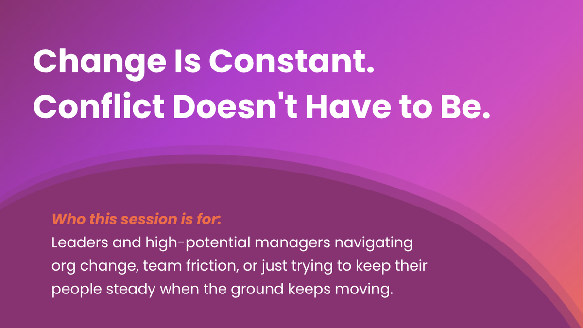 Oct 2026 Webinar: How to Lead Through Change